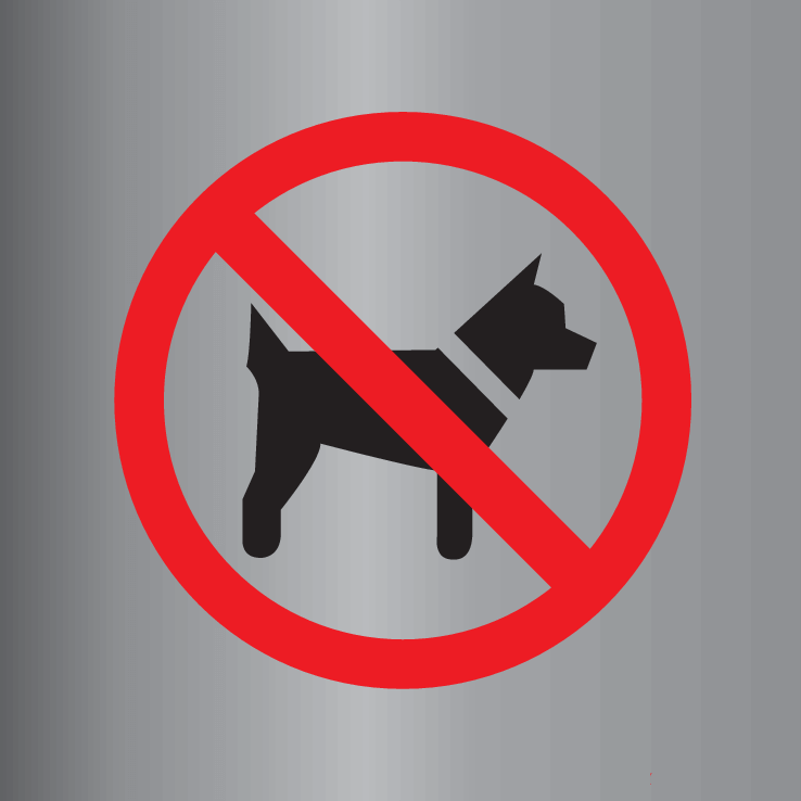 Afbeelding van categorie Honden Verboden