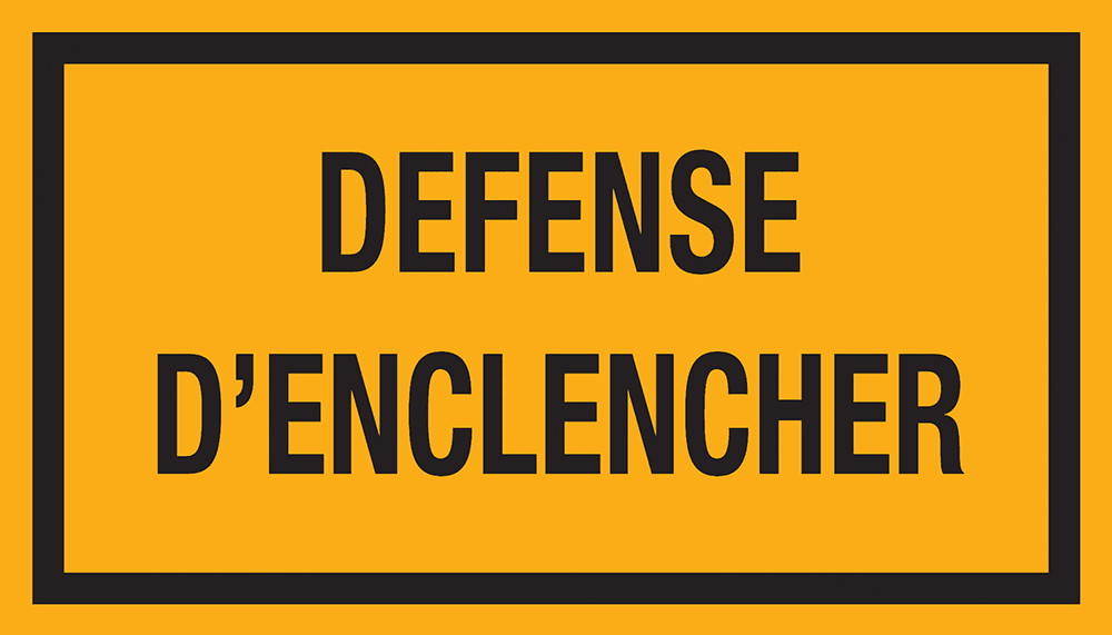 Afbeelding van categorie Defense D'Enclencher
