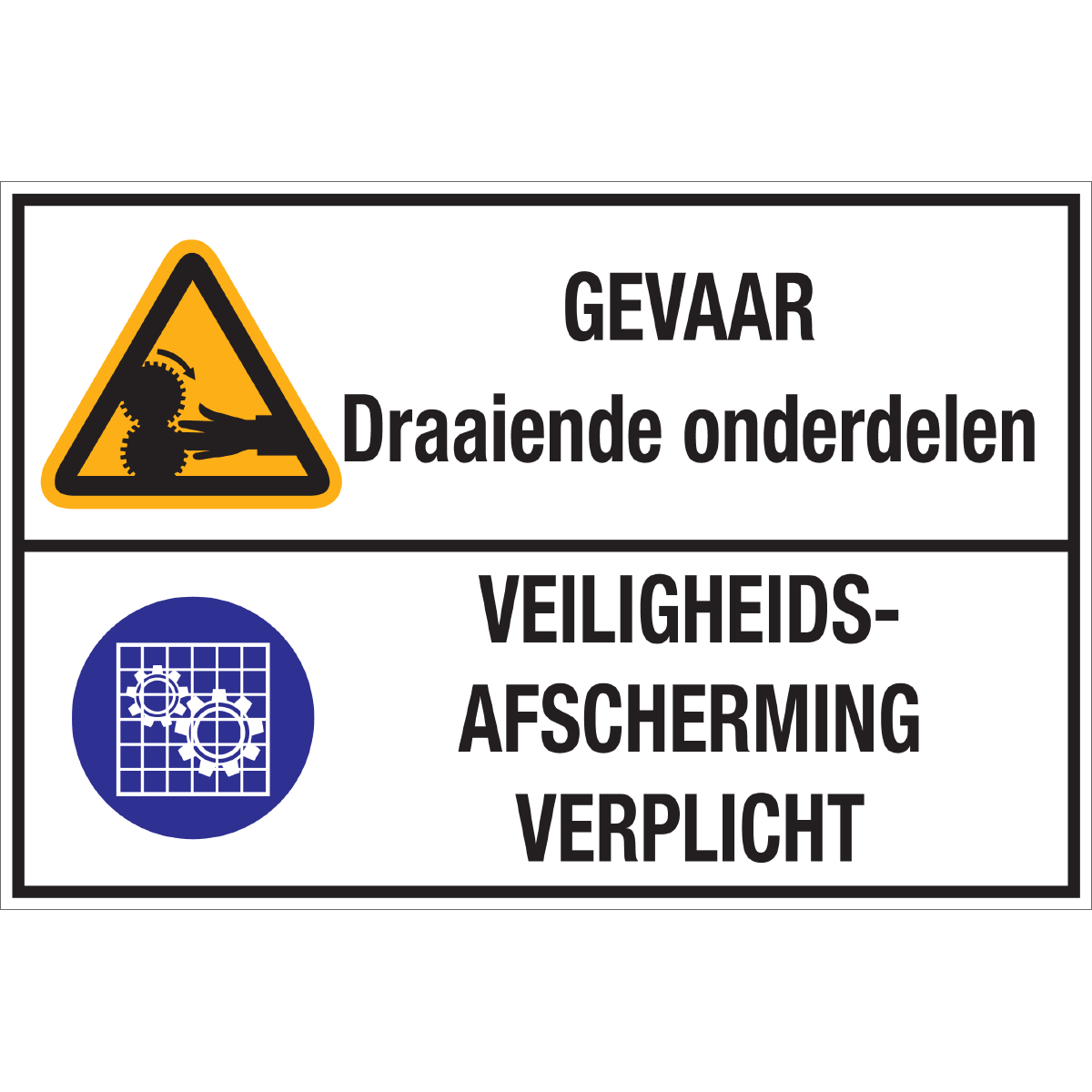 Afbeelding van categorie Draaiende Delen - Afschermen Verplicht