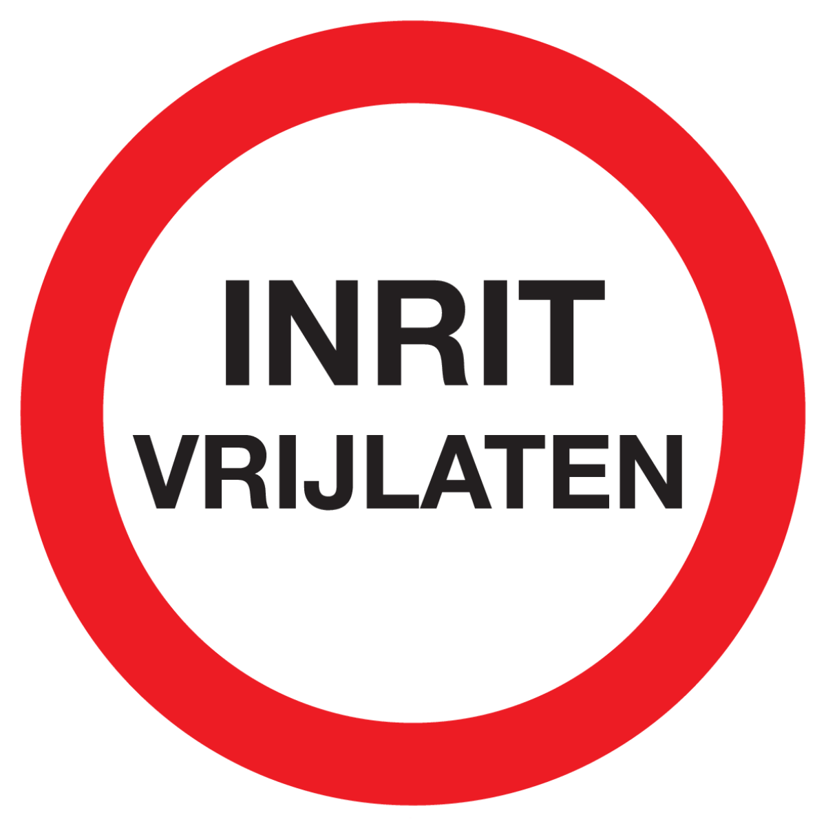 Afbeelding van categorie Inrit / Uitrit Vrijlaten