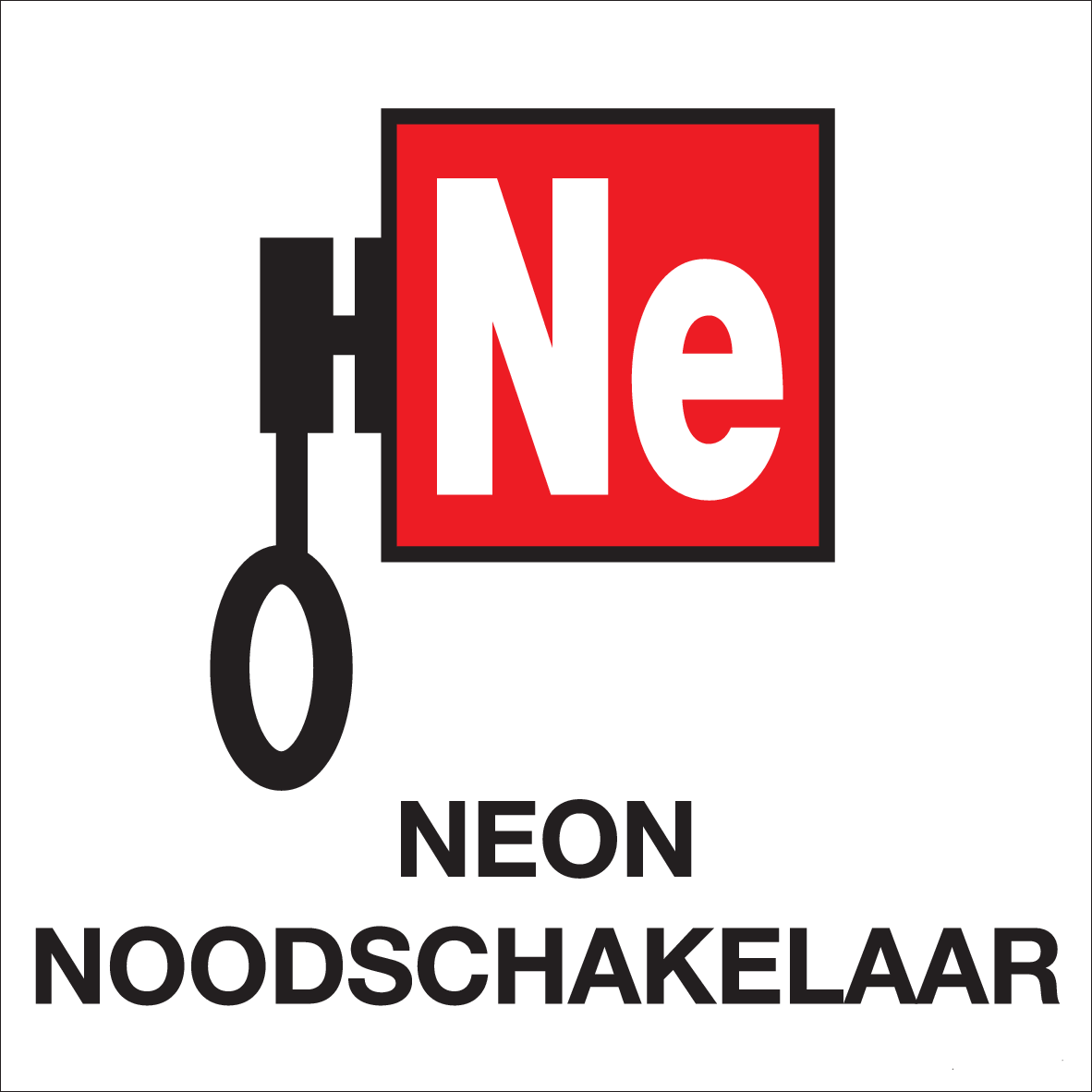 Afbeelding van categorie Neon noodschakelaar