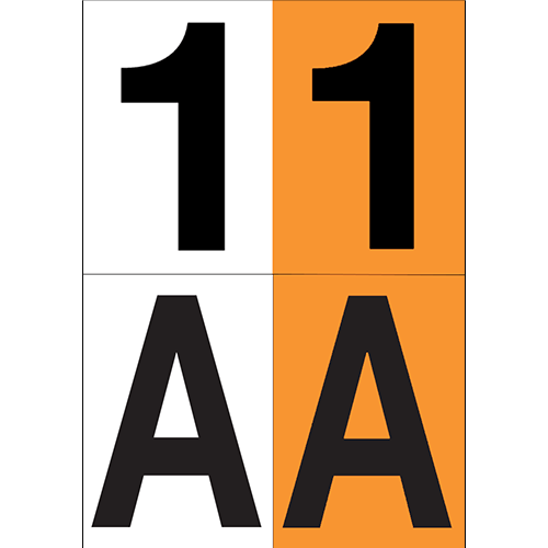Afbeelding van categorie Cijfers/letters voor ADR borden
