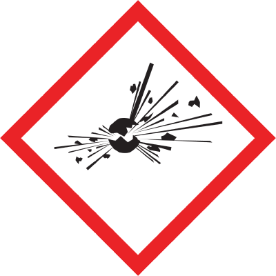 Afbeelding van categorie Explosieve stoffen (GHS01)