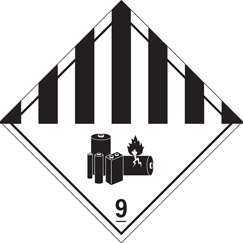 Afbeelding van categorie Lithium batterijen - Klasse 9