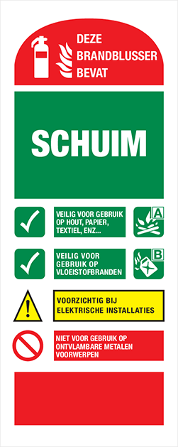 Afbeelding van categorie Identificatieborden Blusmiddelen
