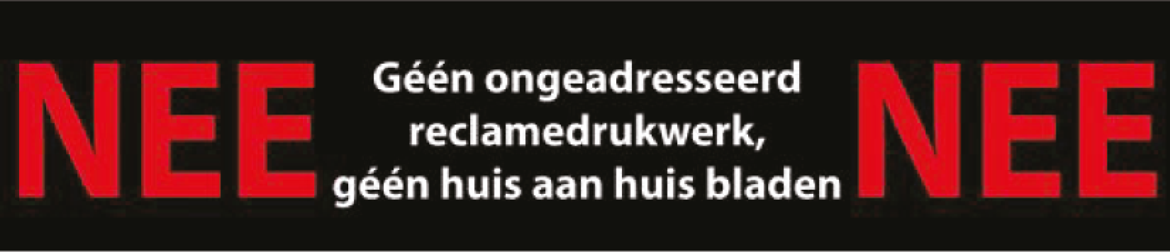 Afbeelding van categorie Geen reclamedrukwerk