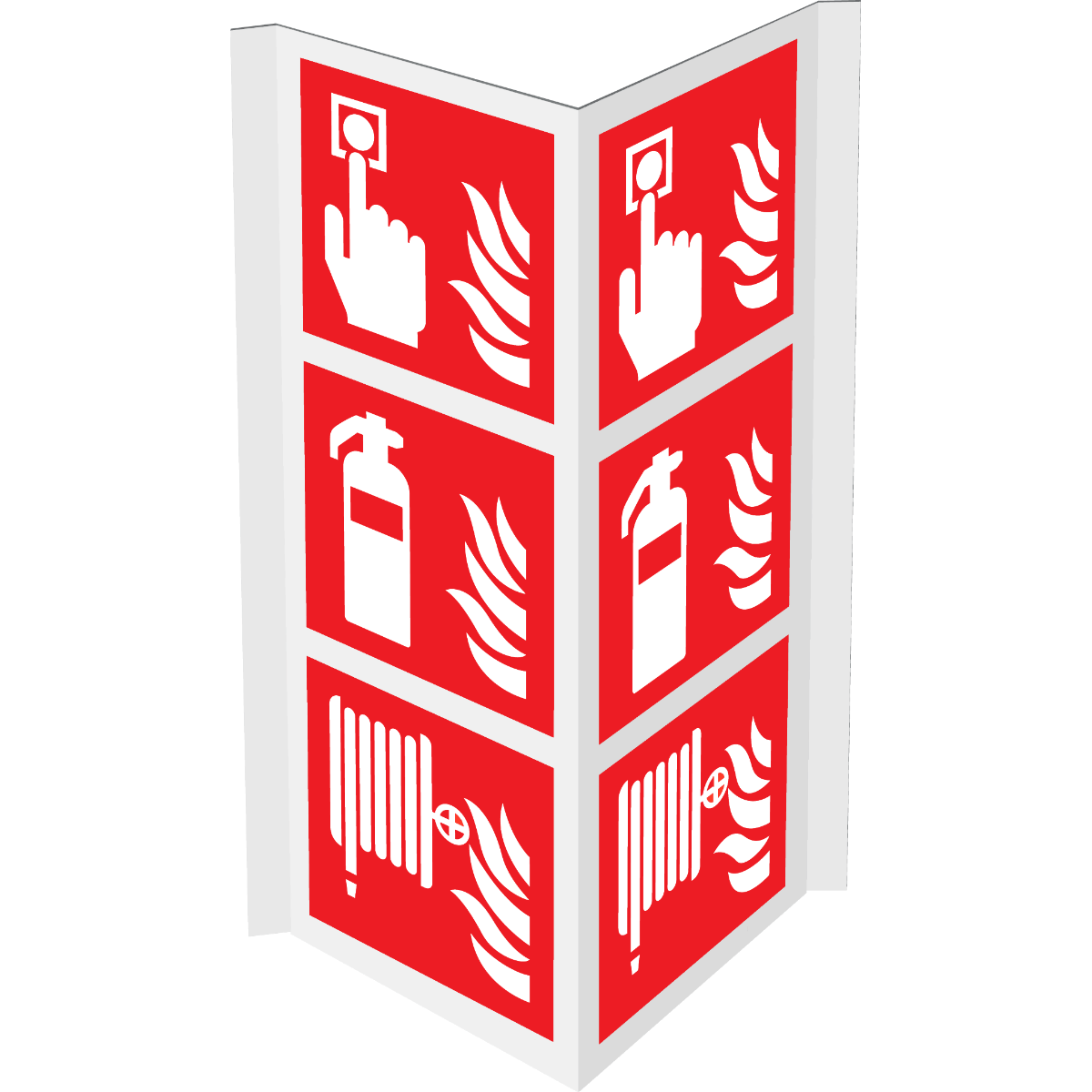 Afbeelding van categorie Handmelder, brandblusser, haspel