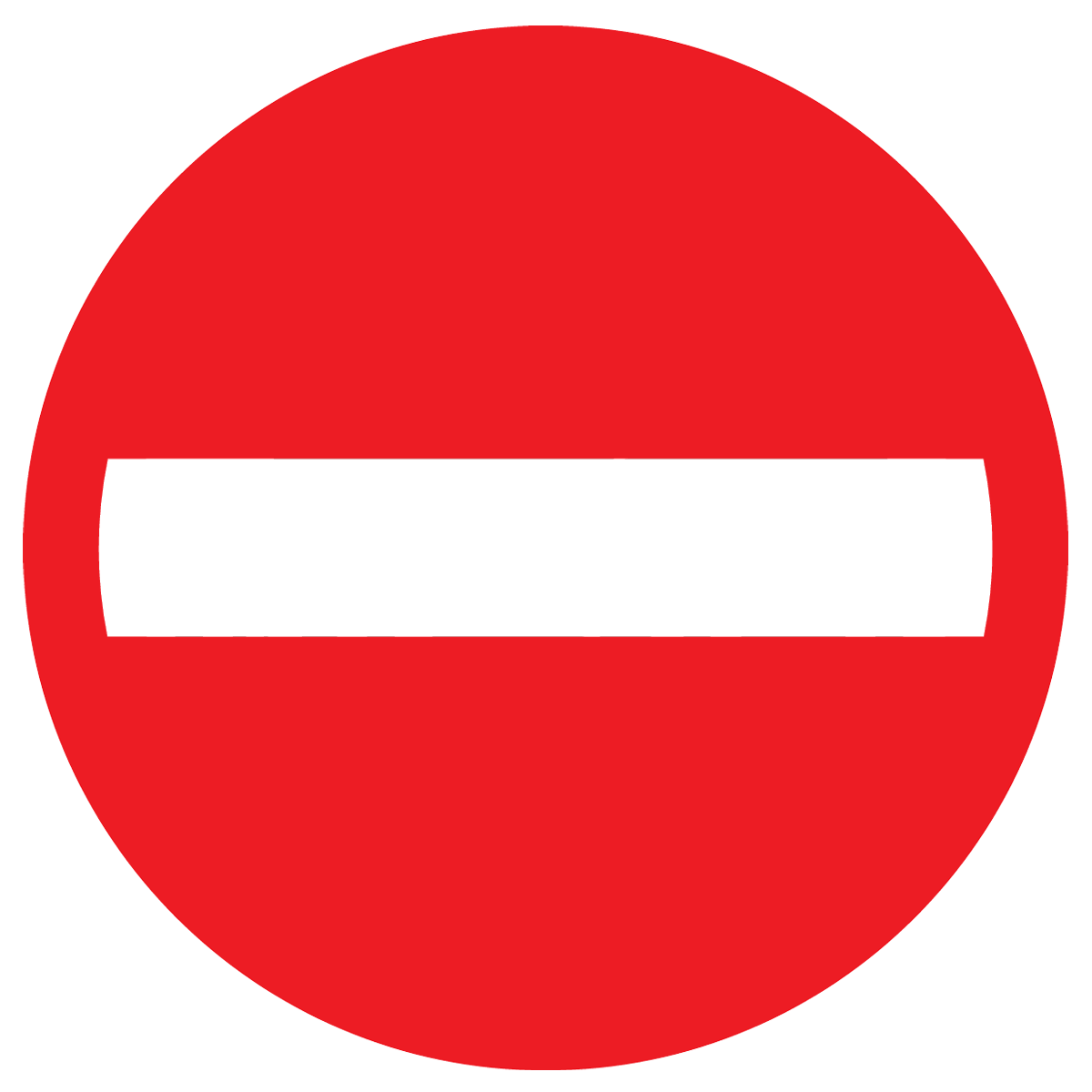 Afbeelding van categorie Verboden Richting