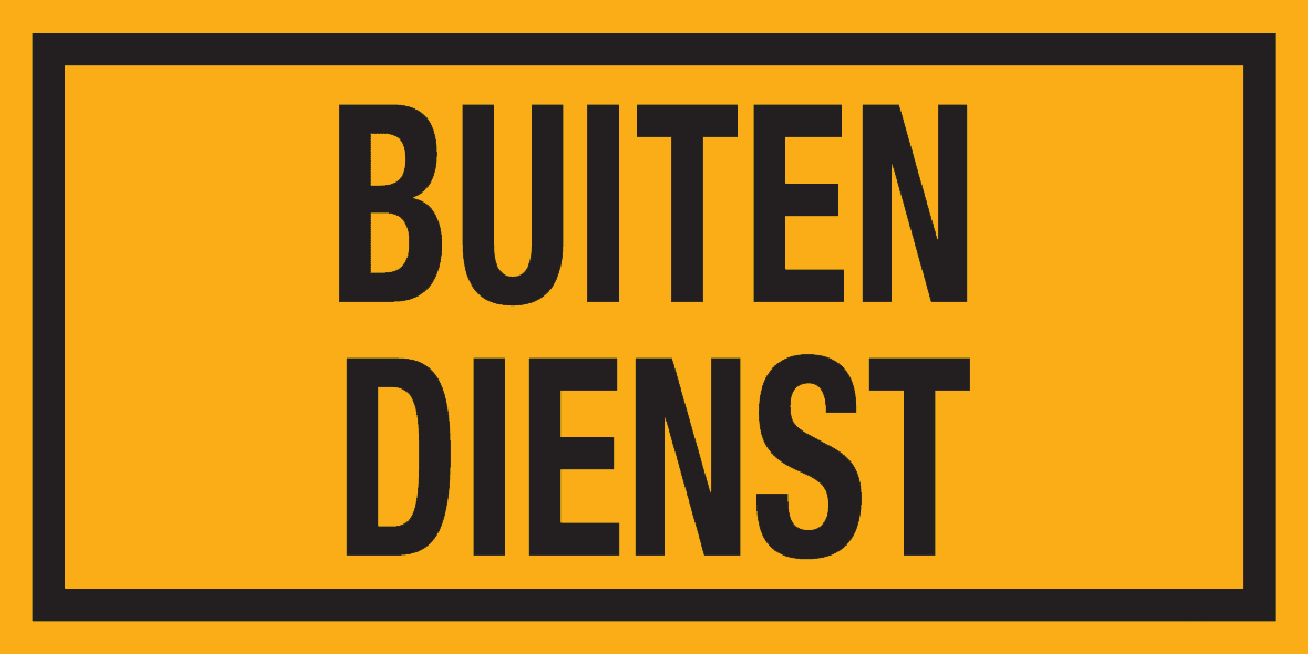 Afbeelding van categorie Buiten dienst