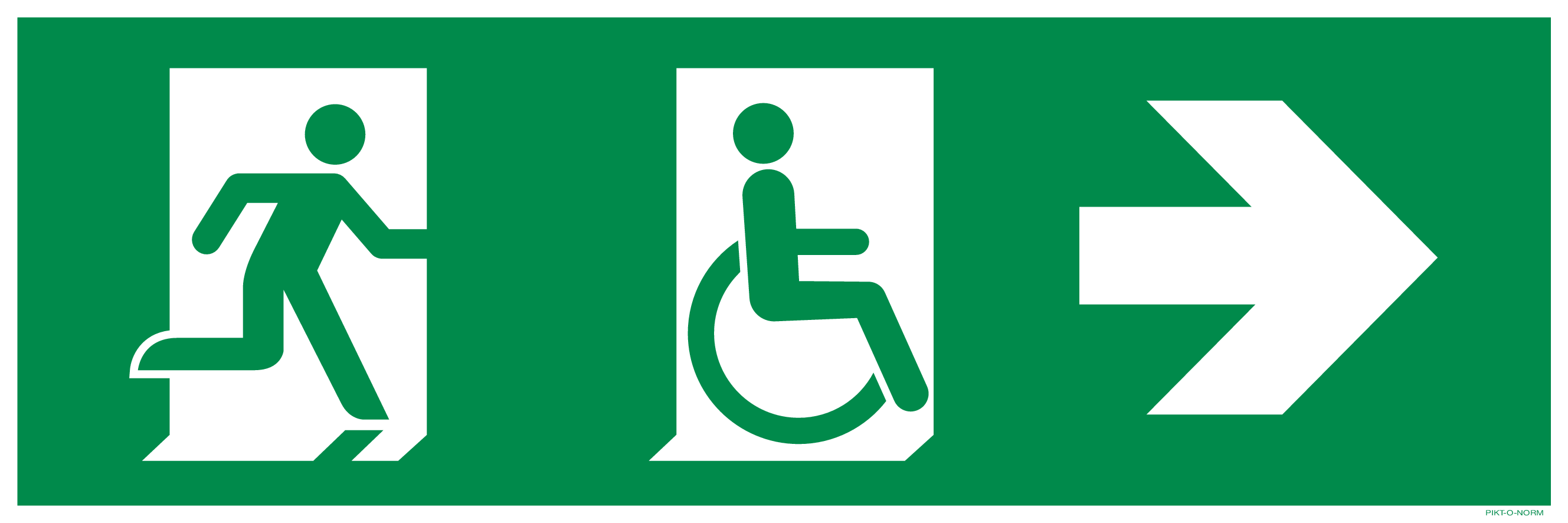Afbeelding van categorie Nooduitgang beperkte mobiliteit