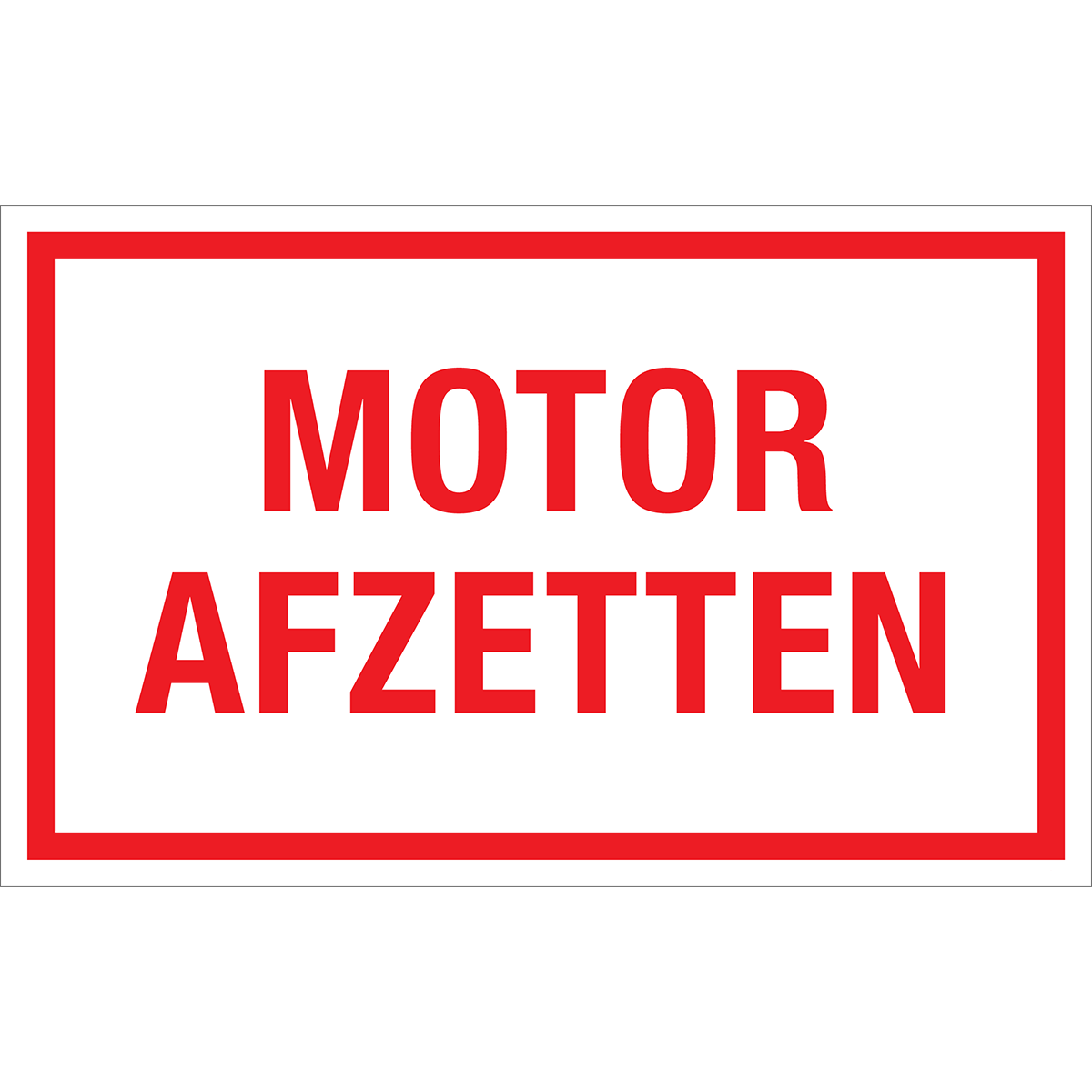 Afbeelding van categorie Motor Afzetten