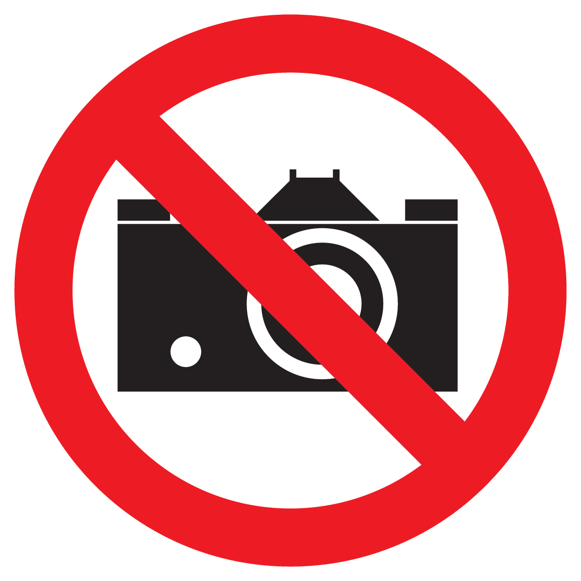 Afbeelding van categorie Fotograferen verboden