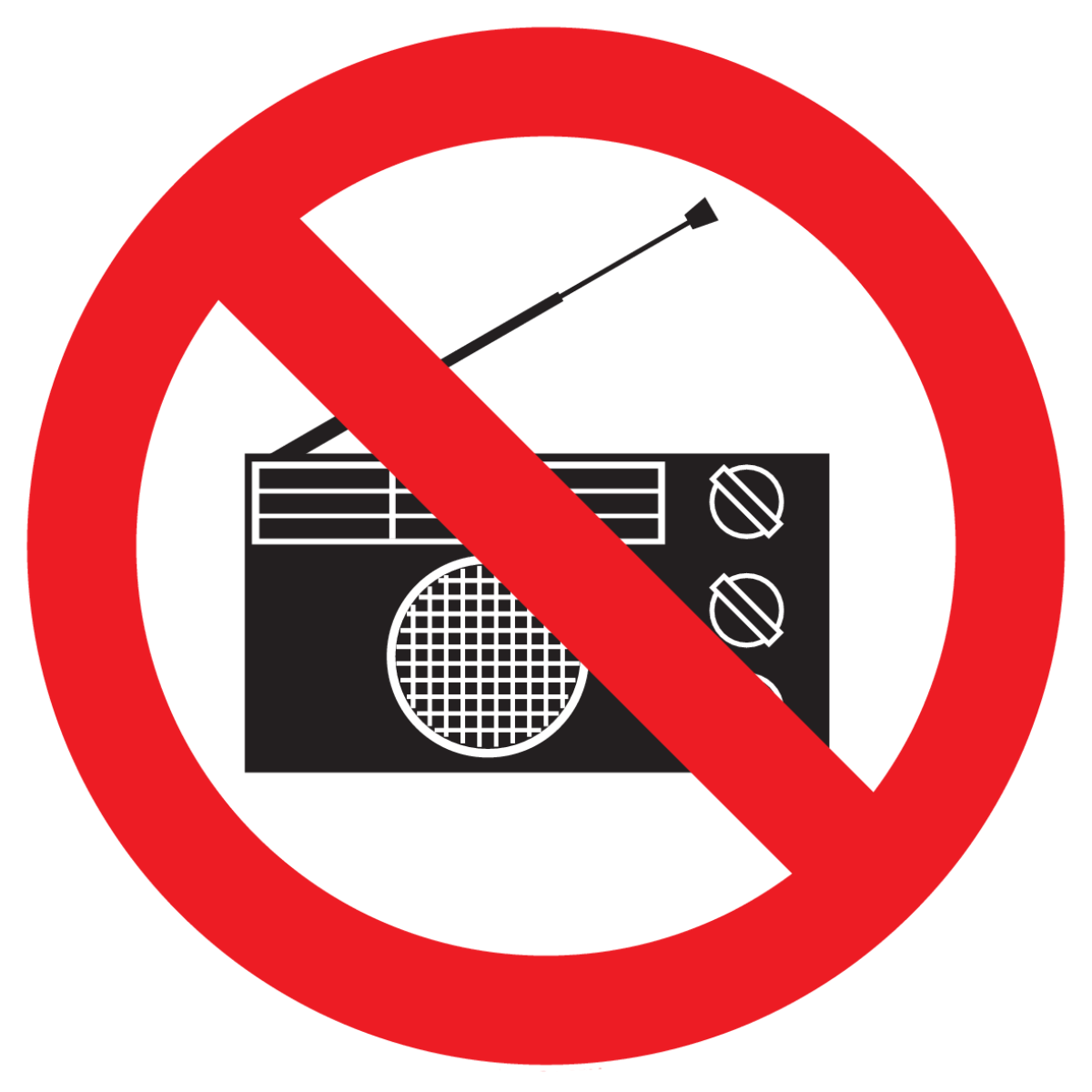 Afbeelding van categorie Radio Verboden