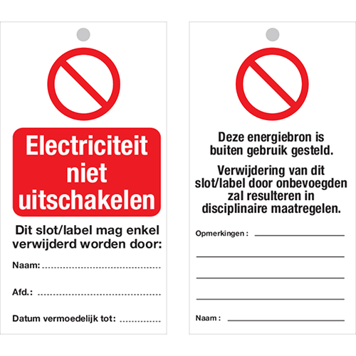 Afbeelding van categorie Veiligheidslabels