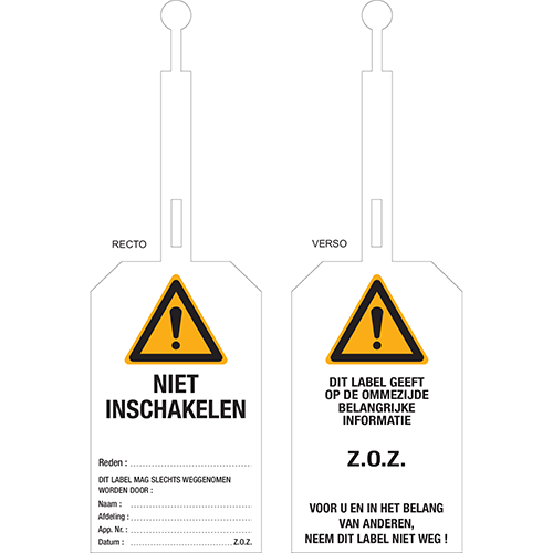 Afbeelding van categorie Waarschuwingslabels
