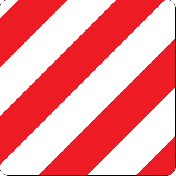 Signalering lengte en breedte markering reflecterend