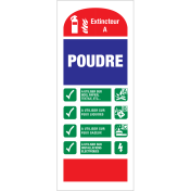 Extincteur a Poudre (Sticker)