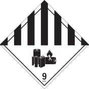 Bord Lithium Batterijen 9 - ADR, ADN, IMO, IMDG, RID en IATA