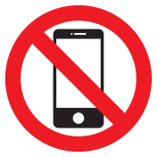 Bord smartphones verboden