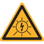 Bord met pictogram "Elektrische Zonnepanelen"