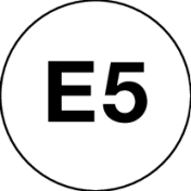 Brandstofsticker E5
