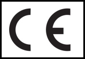 Sticker "CE Markering" rechthoek
