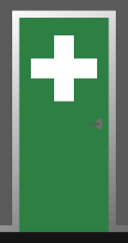 Deursticker "EHBO"