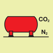IMO Sign Co2 / Nitrogen bulk Installation