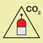IMO Sign Remote release station Co2