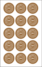 Keuringssticker - met jaartal