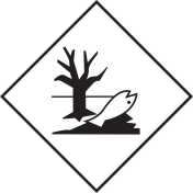 Magneet Bord Milieu Gevaarlijke Stoffen - ADR, ADN, IMO, IMDG, RID en IATA