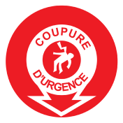 Panneau Coupure D'Urgence