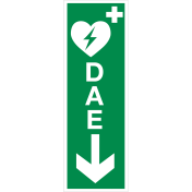 Panneau DAE a gauche ISO7010