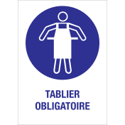 Panneau Tablier obligatoire