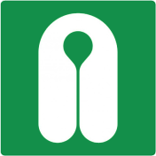 Bord met pictogram reddingsvest ISO 7010