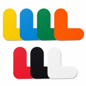 PictoRoute Vloersticker Hoekstuk L vorm