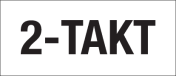 Brandstofsticker 2-TAKT
