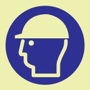 IMO sticker Wear Safety Boots fotoluminescerebd