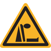 Sticker met pictogram " Waarschuwing Verstikkingsgevaar"