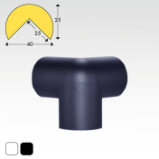 Stootband Hoekstuk A 3D 