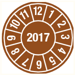 2017 Ø30mm (sticker ultra destructable)