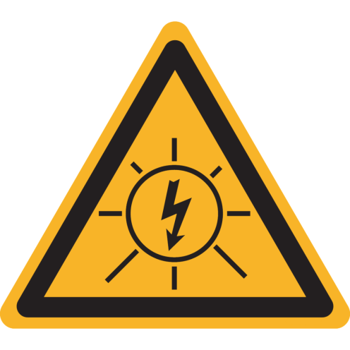 Bord met pictogram "Elektrische Zonnepanelen"