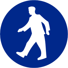 Doorgang toegestaan (mini picto)