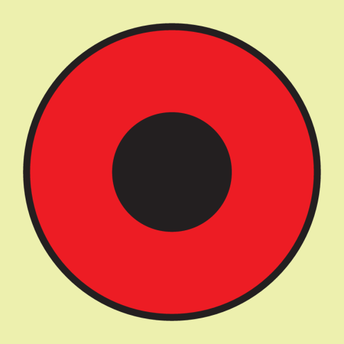 IMO Sign Fire Alarm Push Button