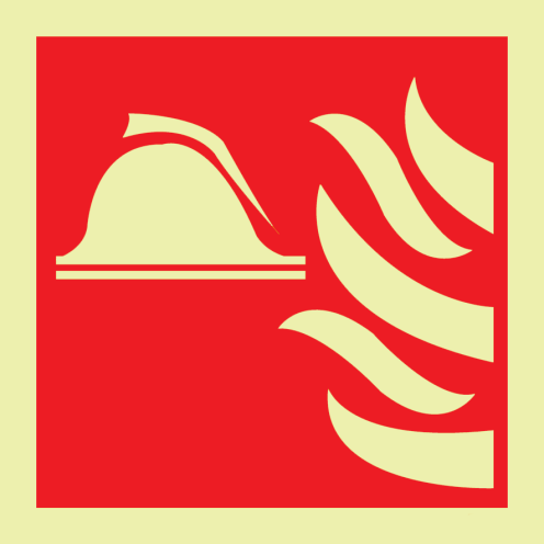 IMO Sign Fire Point