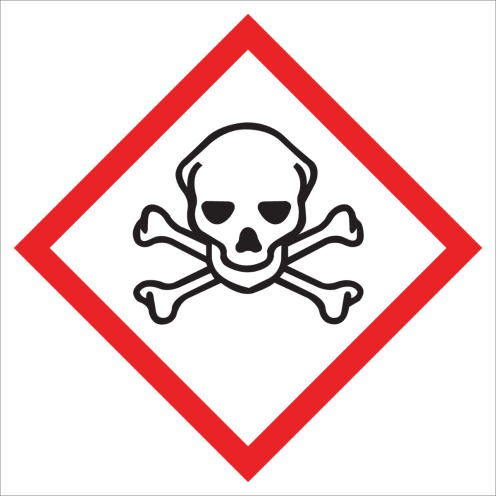 Magneet met pictogram "Giftige Stoffen" - GHS06