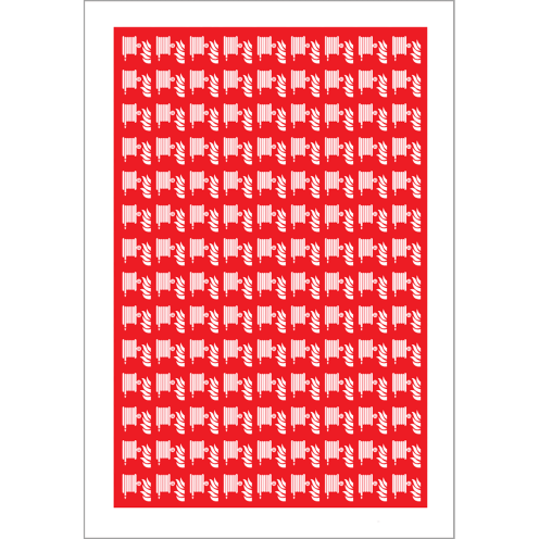 Stickers mini picto Brandslanghaspel