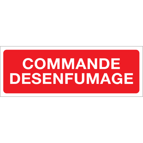 Panneau commande desenfumage