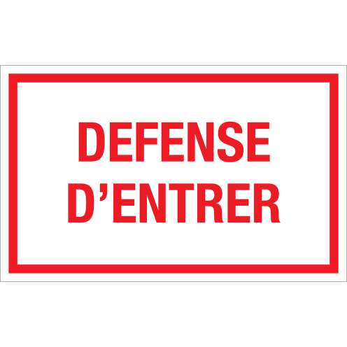 Bord Defense d'entrer