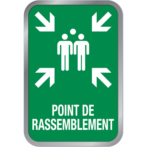 Panneau Point de rassemblement T2000